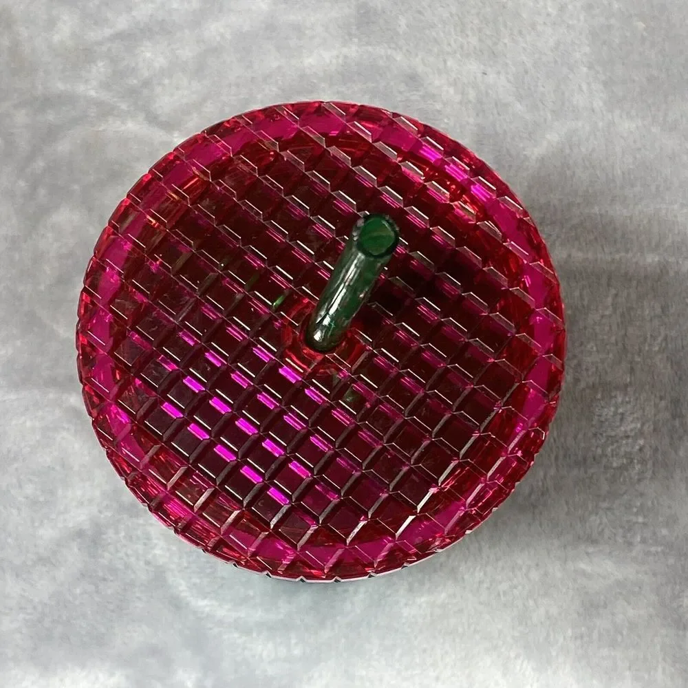 New Starbucks Tumbler Cup Venti‎ 2022 Disco Ombre Watermelon Studded Grid Straw